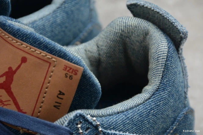 Nike Jordan Denim 4 AO2571-401 Air Levi's x 0808